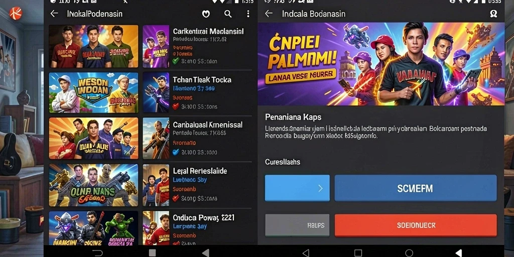 naga11 - Sistem navigasi yang mudah digunakan dan responsif.